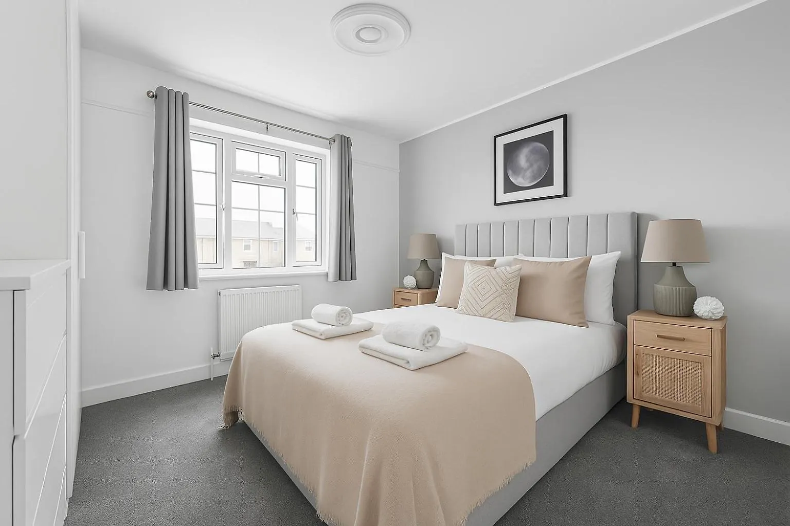 Apartment Bright Private Rooms - Peaceful Morden Location London